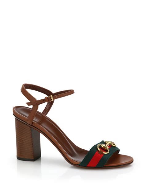 gucci horse bit sandals